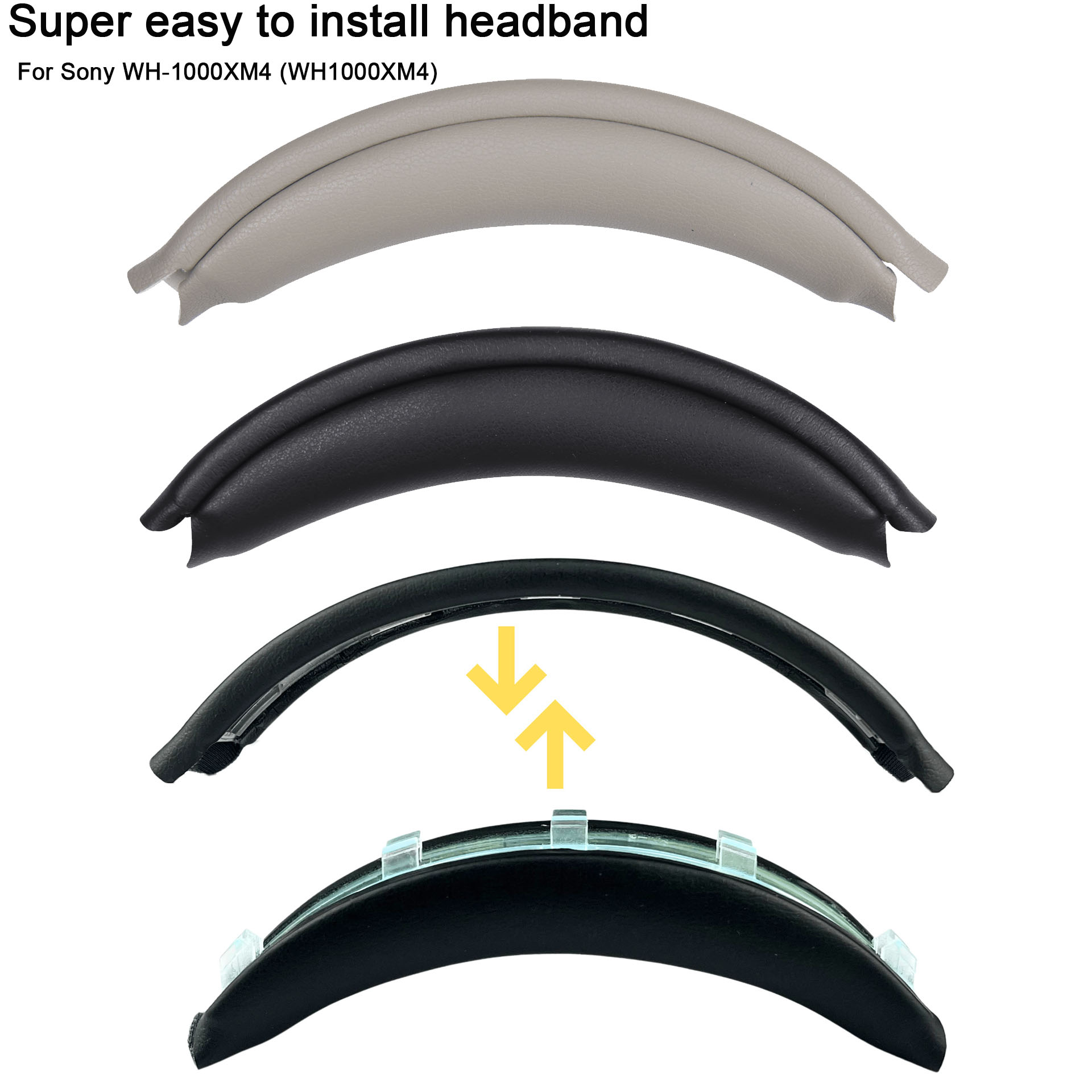 Sony Headphone Wh-1000Xm4 - Facile installazione WH1000XM4 Fascia per SONY