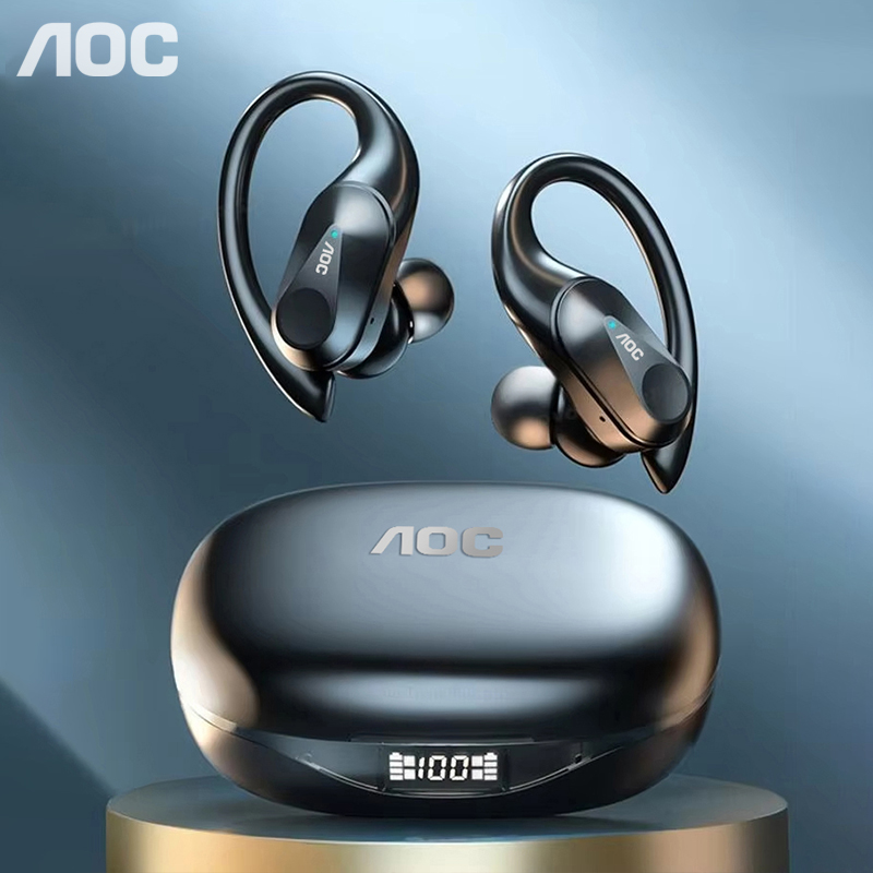 Wired Earphone Mic - Choice AOC Sports Headset Auricolari wireless