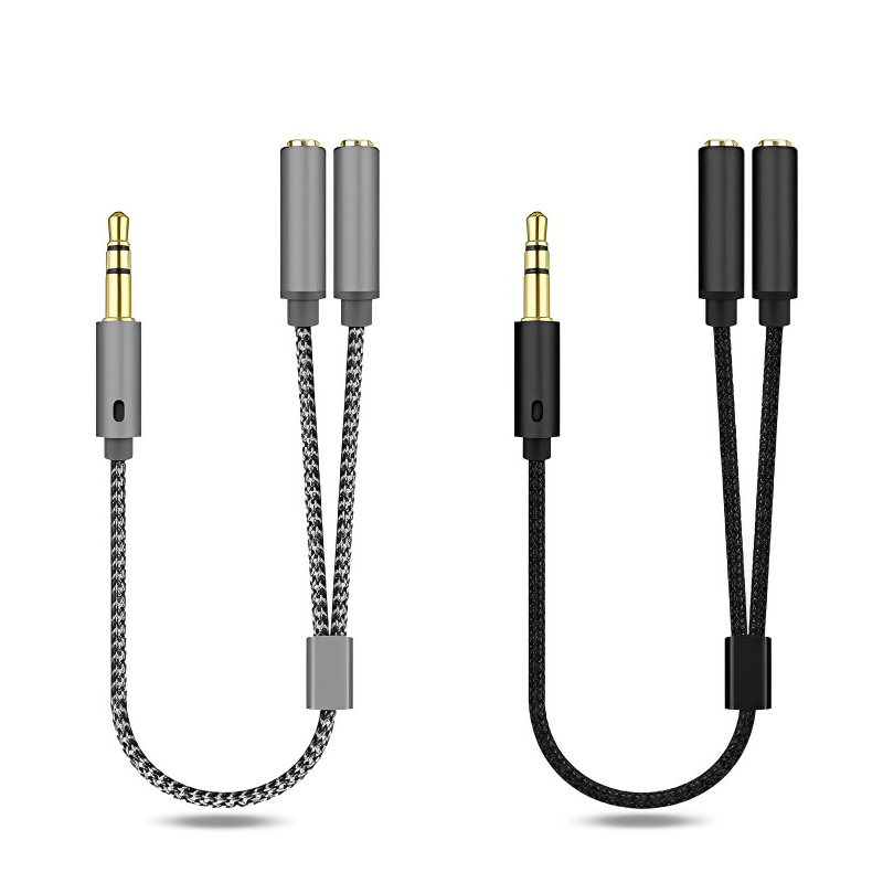 Earphone Splitter Jack - Splitter audio da 3,5 mm Jack