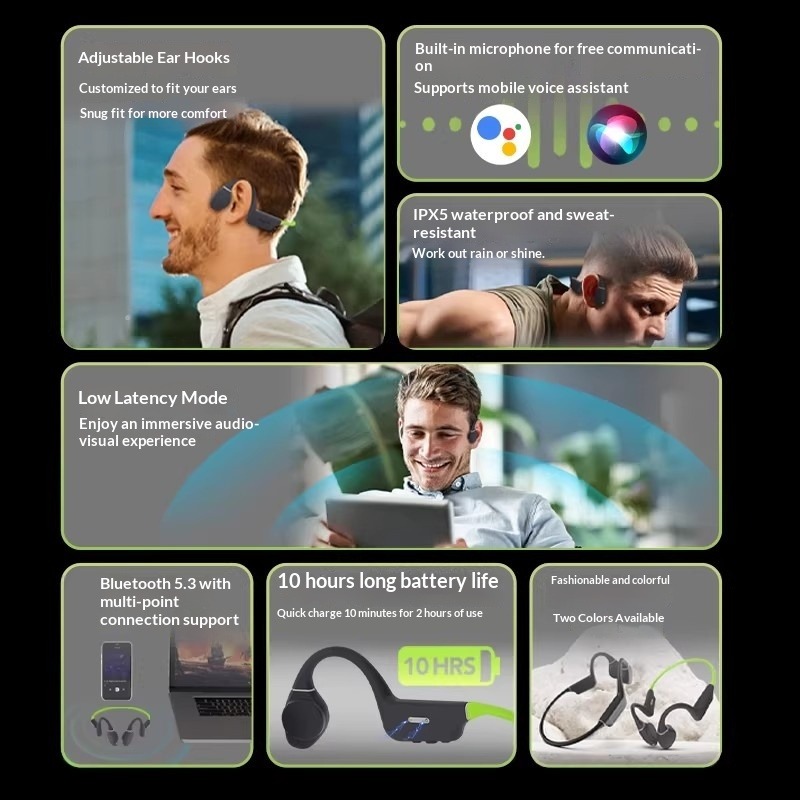 Auricolari a conduzione ossea  - Sports Earphone Hook recensione e prezzo