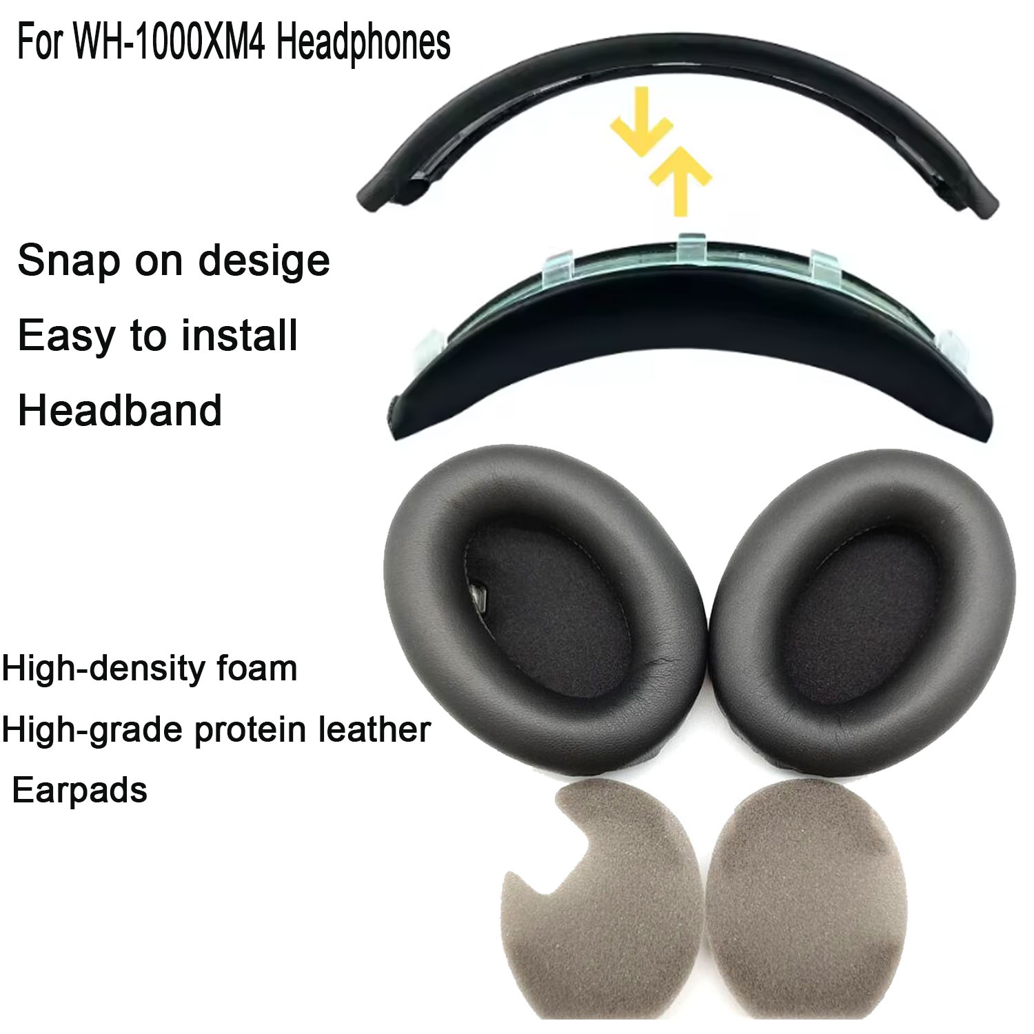WH1000XM4 Cuscinetti per fasci - Sony Headphone Wh-1000Xm4 recensione e prezzo