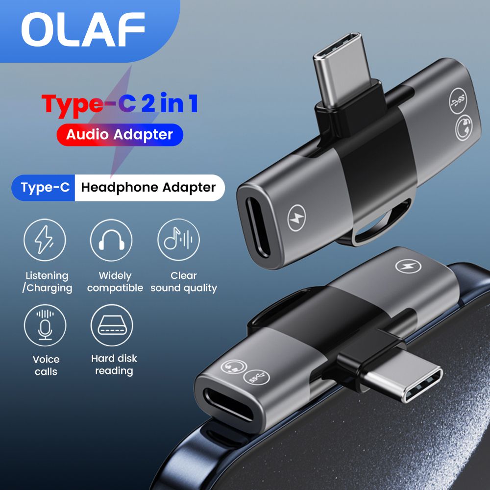 Adattatore audio 2 in 1 tipo C - Earphone Splitter Jack recensione e prezzo